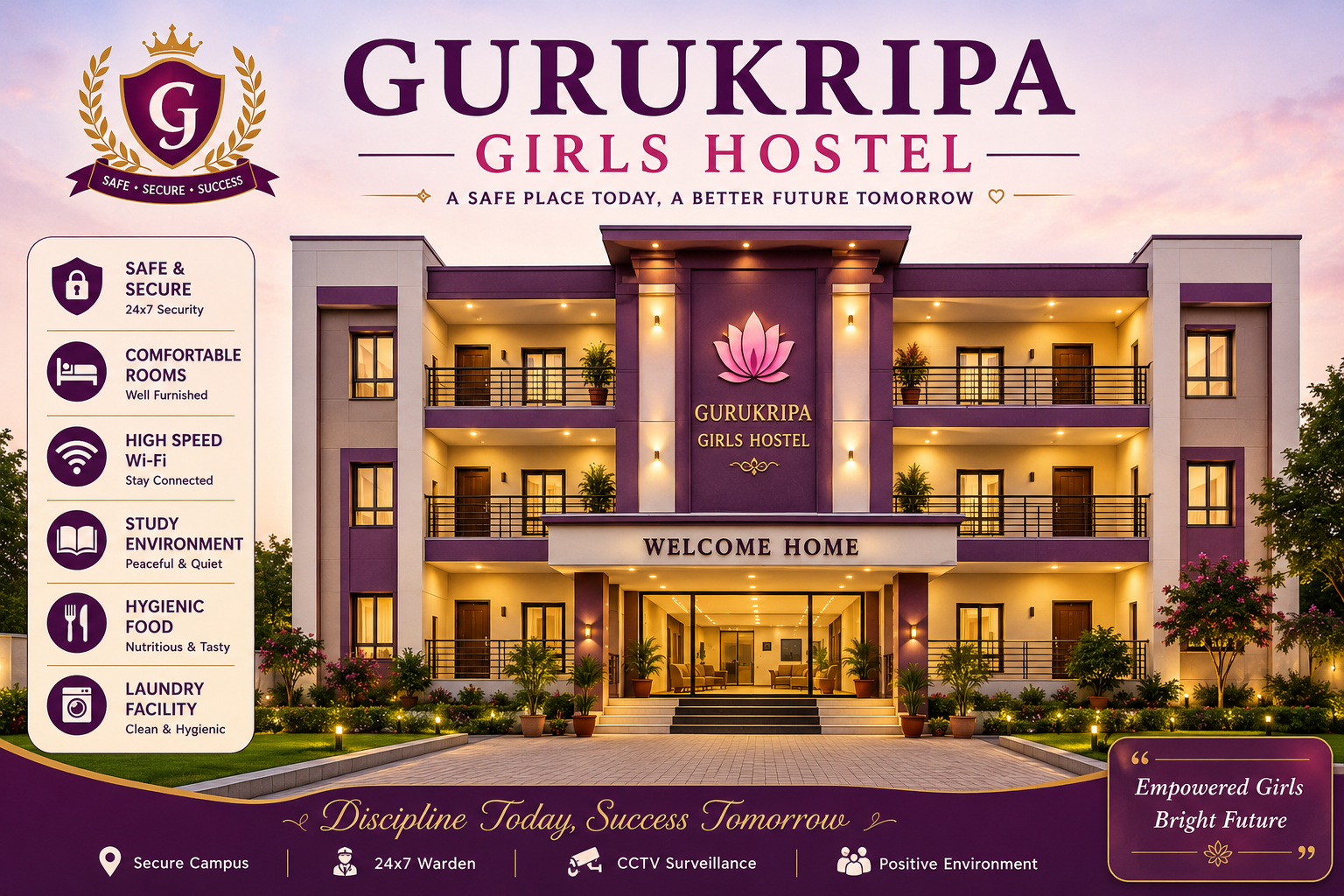 Gurukripa Girls Hostel hostel in Sikar